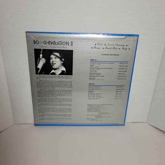Bo & Generation II The Sounds Of The Decades Big Dance Band Vinyl LP New Sealed - Picture 4 of 6